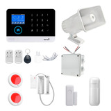 Alarma Wifi Sensor Cortina Boton Panico Puerta Movimiento