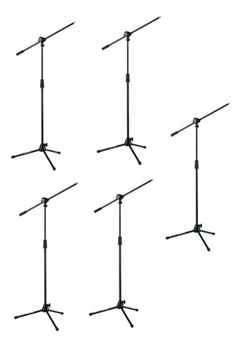 Hércules Ms432b Atril Base Para Micrófono Con Boom 5 Piezas