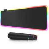 Mousepad Led Rgb Gaming 14 Efectos 80x30cm Juegos Compu 