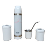 Termo Corazones 1 + Mate Blanco + B350 + Latas - Fdn