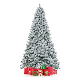 Árvore Natal 2,10cm Majestoso Luxo Com 1000 Galhos Nevada