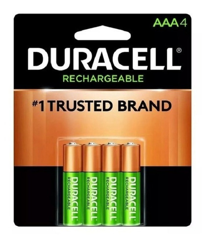 Pila Recargable Aaa Duracell 850 Mah Con 4 Piezas