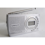 Radio Winco W-936a Digital 9 Bandas Am-fm - No Envio Usada