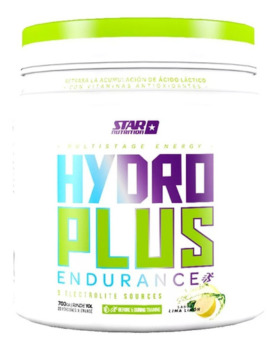 Hydroplus Endurance Star Nutrition Hidratante C/bcaa 700gs