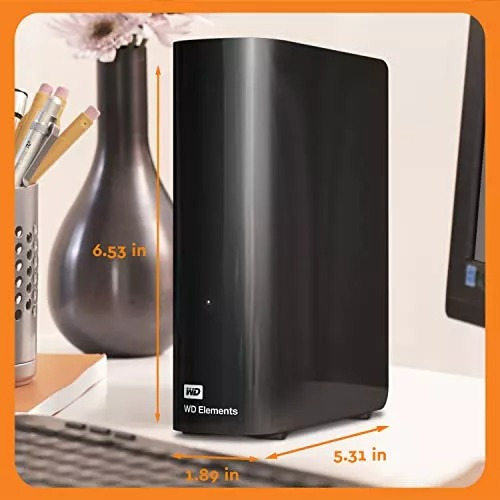 Wd Elements Desktop: Disco Duro Externo Usb 3.0 De 8tb