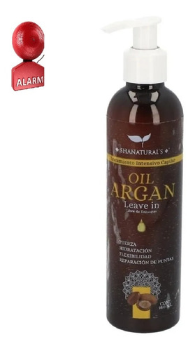 Tratamiento Intensivo Capilar Oil Argan Shanaturals 250 Ml