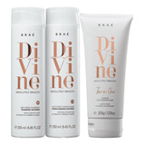 Braé Divine Kit Shampoo + Condicionador + Leave
