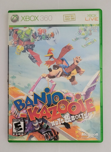 Jogo Banjo-kazooie - Xb360: Fisico/capa Reimpressa