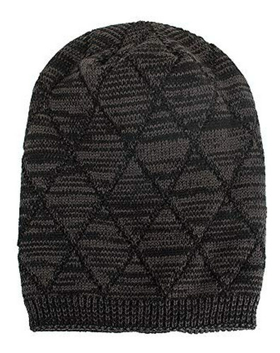 Gorro Tejido Geométrico Unisex Nrutup.