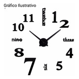 Reloj De Pared Gigante 3d - Mod. Rp08