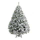 Pino Navideño Artificial Aspen Verde Con Punta Blanca 1.90mt