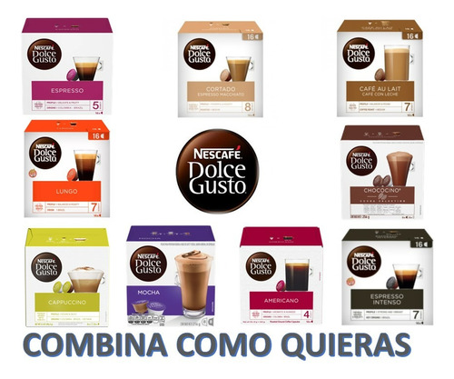 Oferta! Pack 9 Cajas De Capsulas Dolce Gusto - Envio Gratis