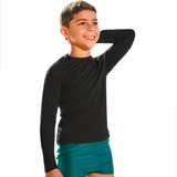 Kit 3 Camisa Térmica Infantil Proteçao Solar Uv Manga Longa 