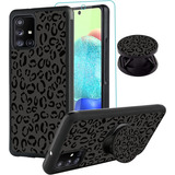 Funda Para Samsung Galaxy A71 5g 6.7 2020  Leopardo Negro