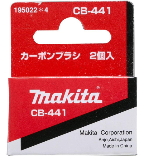 Makita Cb441 Cepillos De Carbono