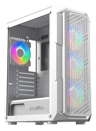 Gabinete Mid Tower Level Up Hercules Rgb 1