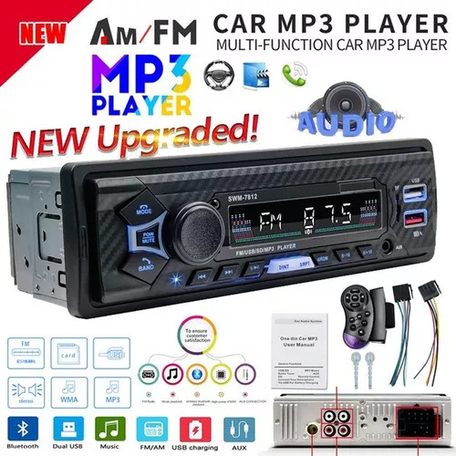 Reproductor De Mp3 Estéreo Para Radio De Coche Pl