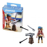 Playmobil Special Plus 5378 Pirata Con Cañon