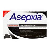 Asepxia Jabon En Barra Carbon Detox Efecto Purificante X100g