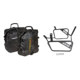 Afastador Alforge G 650 Gs + Saxon Estanque 30l Preto 2 Uni 