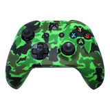 Funda Camuflada + Glow Para Joystick Xbox Series S + 2 Grips