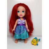 Muñeca Mini Princesa Sirenita Ariel Disney
