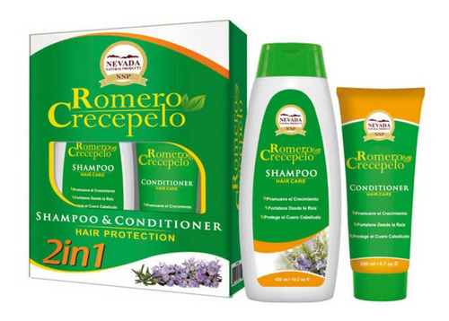 Kit Anticaida De Romero Shampoo +acondic - mL a $37