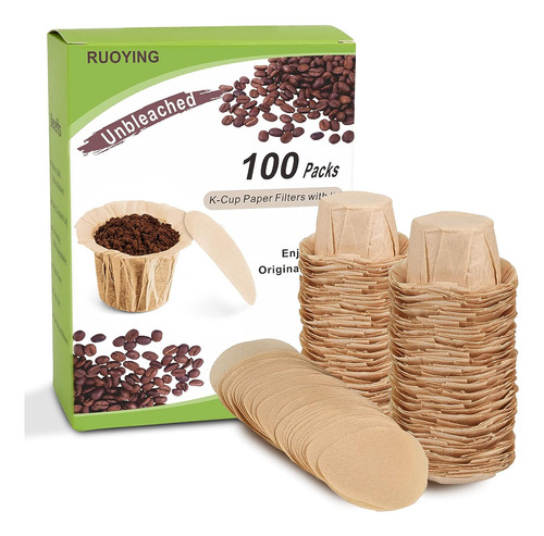 Filtros De Papel Para Café K Cup Sin Blanquear Eco-sopure Co