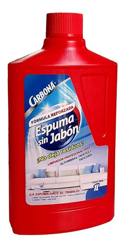 Espuma Sin Jabón Carbona (refill) Fórmula Reforzada  1lt