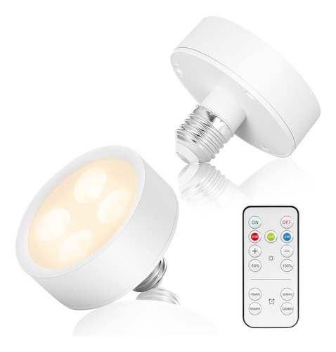 Battery Operated Light Bulbs With Remote, Aa Battery Wireles