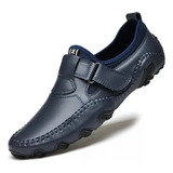 Zapatos Informales Cuero Hombre Mocasines Senderismo Caminar