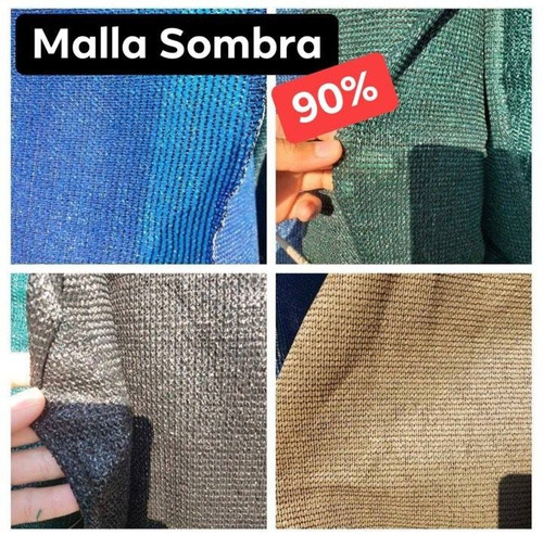 Malla Sombra 4x4 90% Sin Costura/sin Confeccion