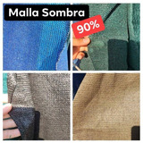Malla Sombra 4x4 90% Sin Costura/sin Confeccion