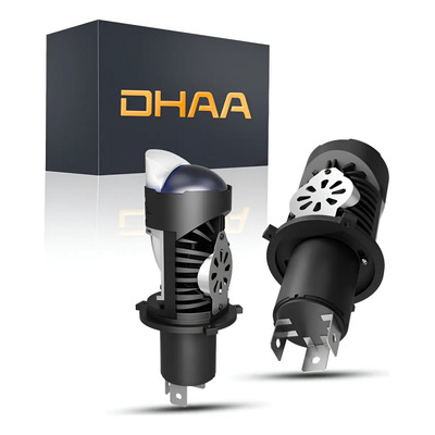 Kit De Faros Lupa H4\u002F9003\u002Fhb2 Bicolor Alta\u002Fbaja Luz De Corte | Meses sin interés