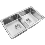 Pileta Bacha Doble Cocina Johnson Quadra Q76a