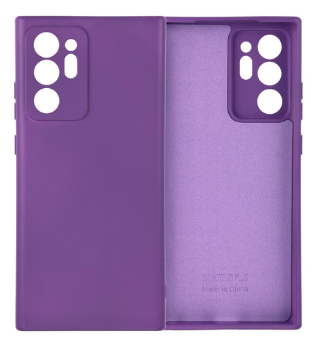 Capa Capinha Para Samsung Note 20 Plus Silicone Aveludada