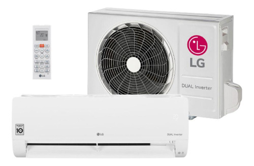 Ar Split LG 9000 Btus Dual Inverter Frio Branco 127v