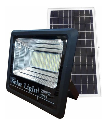 Reflector Solar 200w Luz Blanca X2