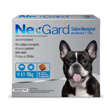 Antipulgas E Carrapatos 28,3 Mg Cães De 4 A 10kg M Nexgard