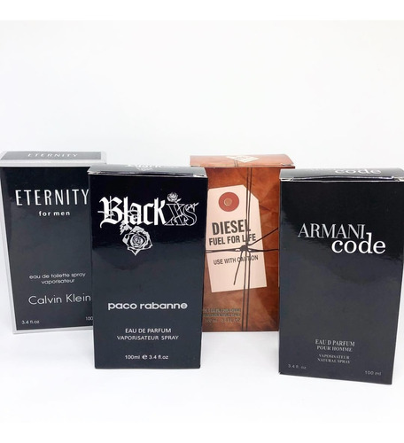 5x Perfumes 100ml Alta Fixaçao Atacado