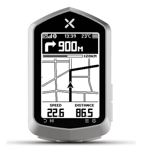 Ciclo Computador Xoss Nav Plus Vel Inalambrico Odómetro Gps