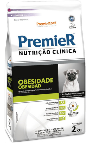 Premier Nutrición Clínica Para Perros Con Obesidad 2kg Np