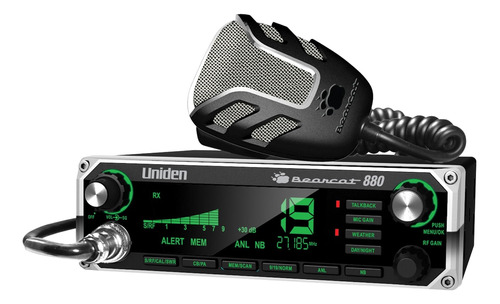 Uniden Bearcat 880 Bearcat Cb Radio With 7 Color Display Bac