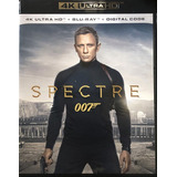 Spectre James Bond 007 Daniel Craig Pelicula 4k + Blu-ray