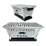 Brasero Para Mesa Modelo Felicidades Papa, Anafre Y Asador