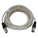 Cable Xlr De Alta Calidad A Micrófono Femenino De 10 M