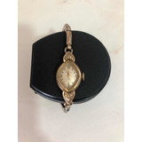 Reloj  Oro Bulova Antiguo P/ Dama 1930/1940 De Cuerda