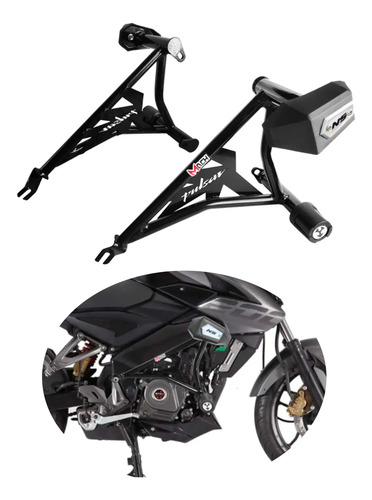 Slider Jaula Deslizador Para Motocicleta Pulsar Ns200
