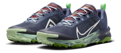 Tenis De Trail Running Para Hombre Nike Kiger 9 Color Trueno Azul/verde/azul/blanco Talla 26.5 Mx