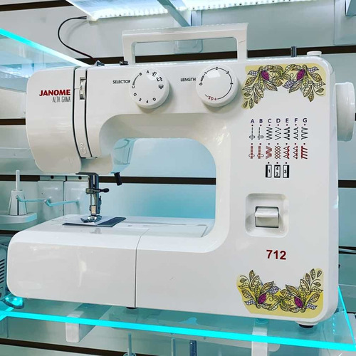 Janome Alta Gama Mod 712  Exclusivo Maquineriajuanma